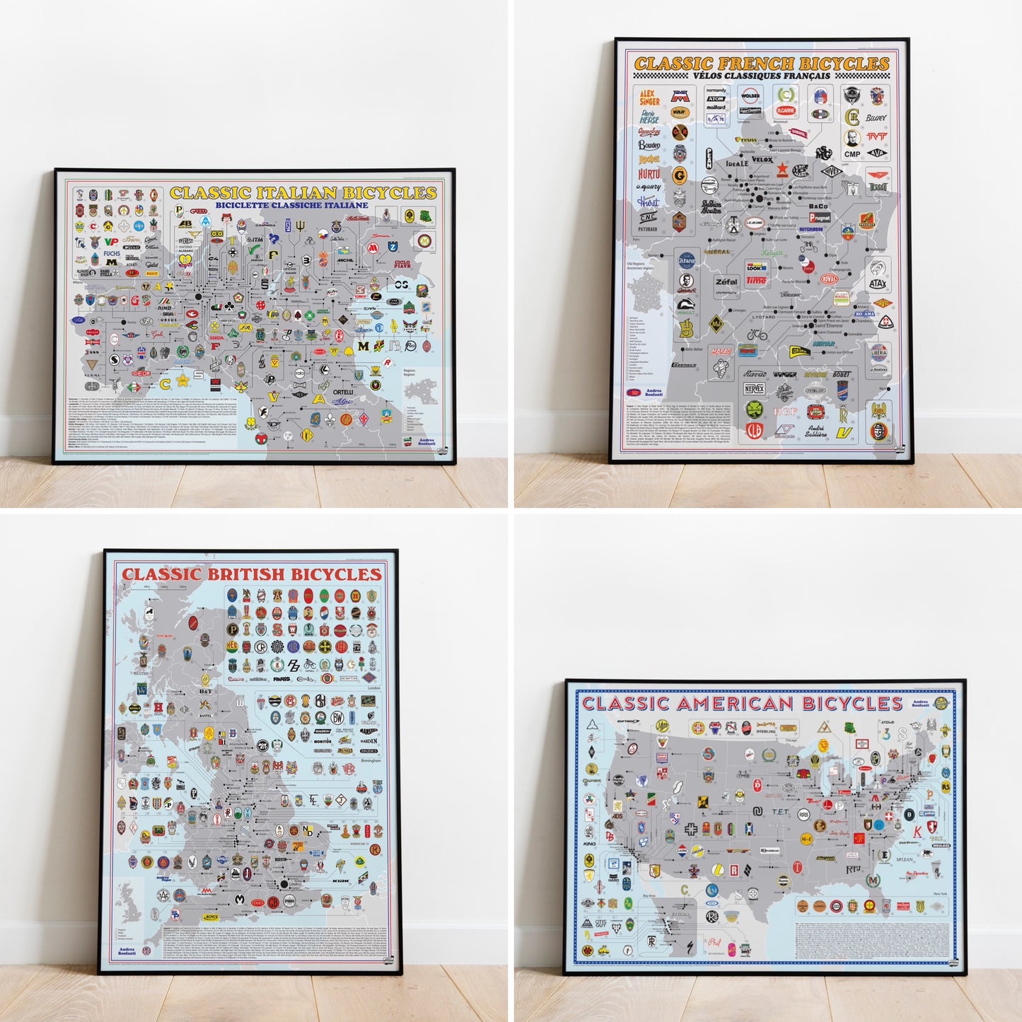Classic Bicycles Master set