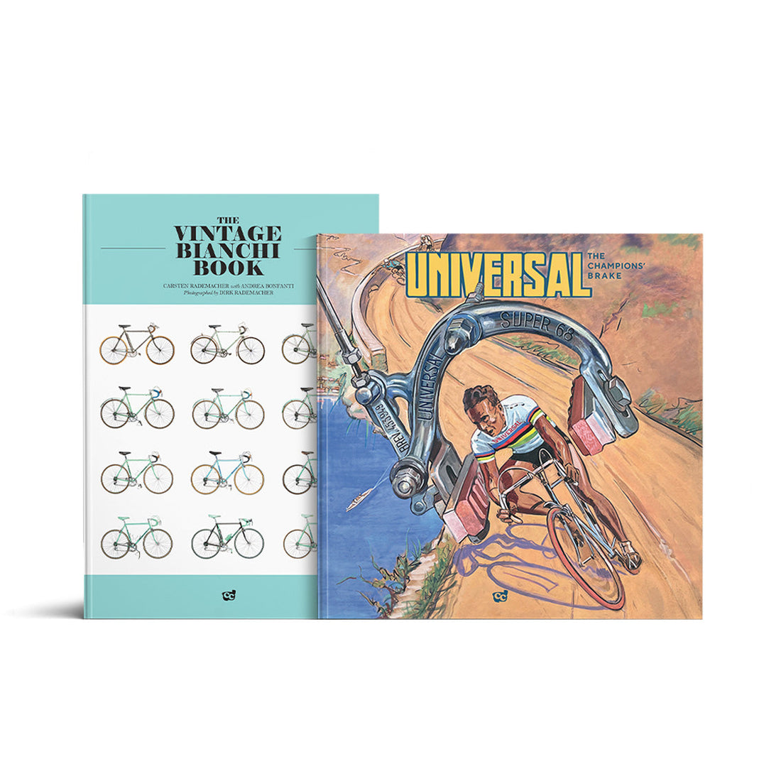 Universal Brakes book and the 2nd Edition of The Vintage Bianchi Book