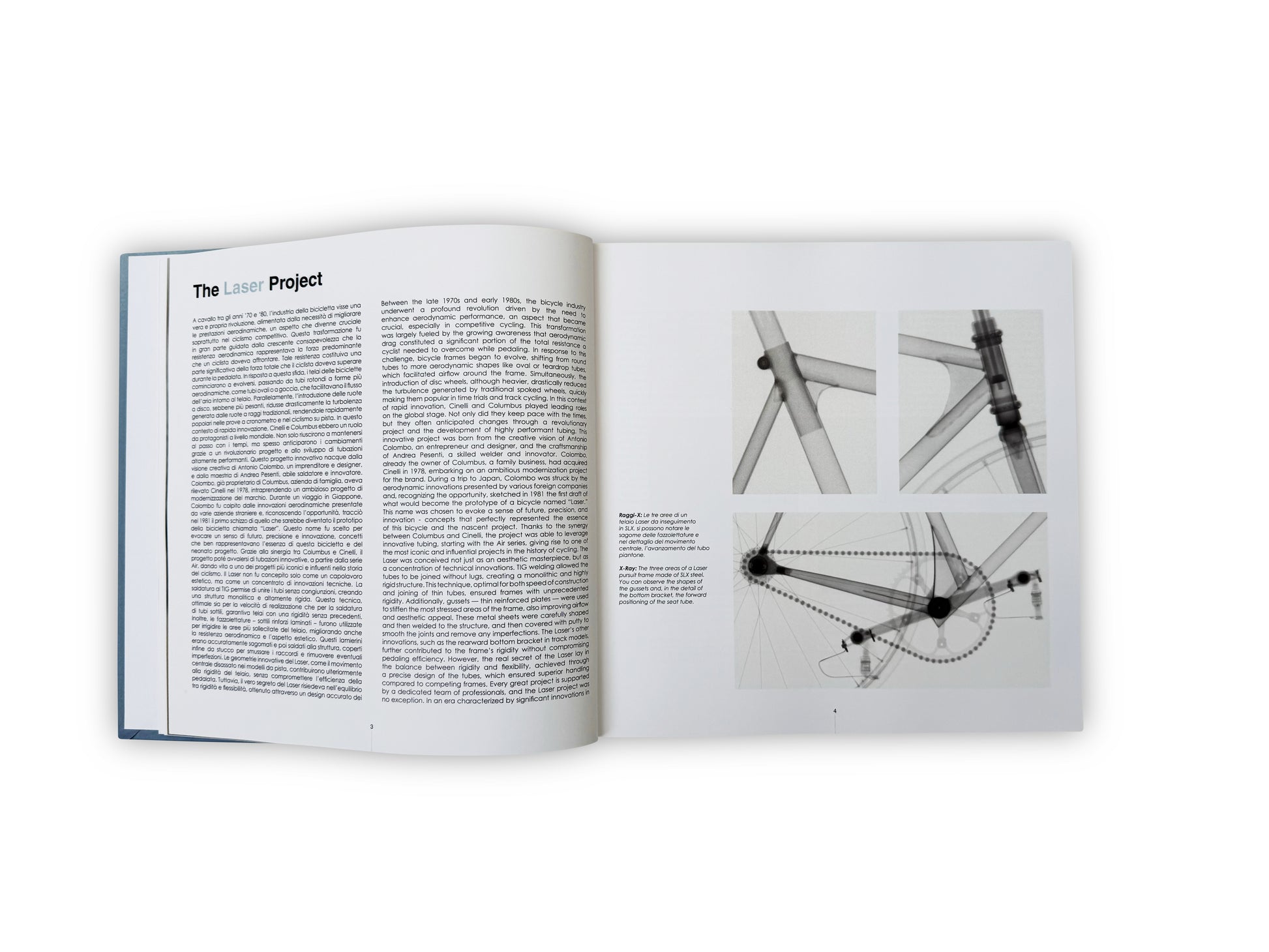 The Cinelli Laser Project book