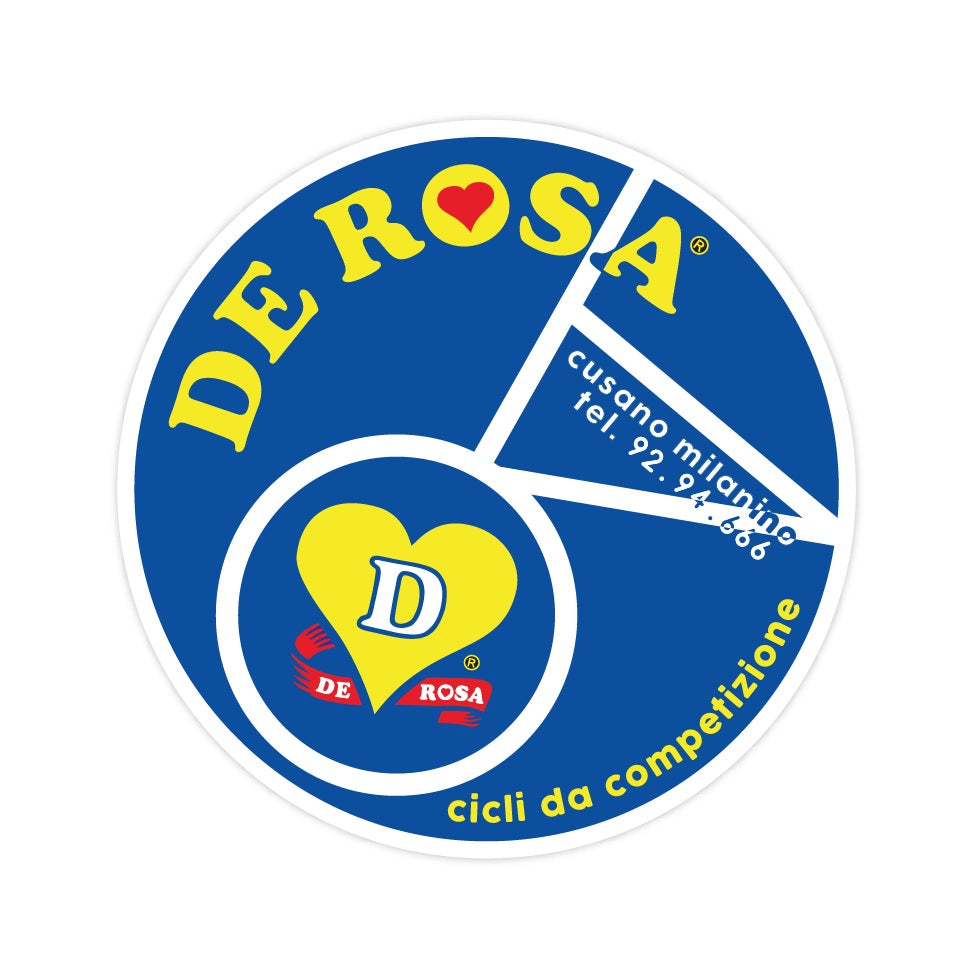 Vintage De Rosa sticker
